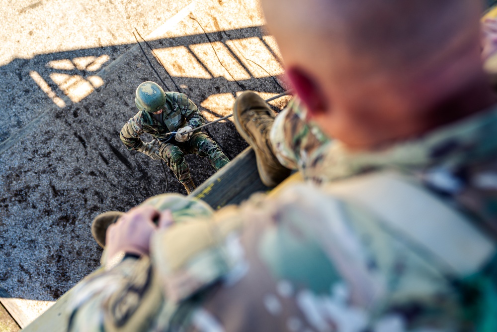 2025 03 11 198th Infantry Brigade Confidence Tower Training