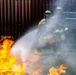 Travis AFB firefighters perform live-fire training