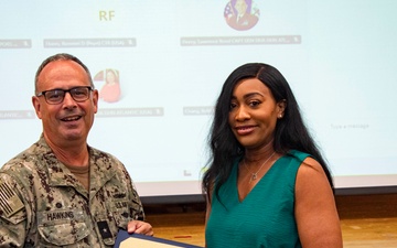 Naval Medical Forces Atlantic Hosts August Monthly Joint All Hands Call