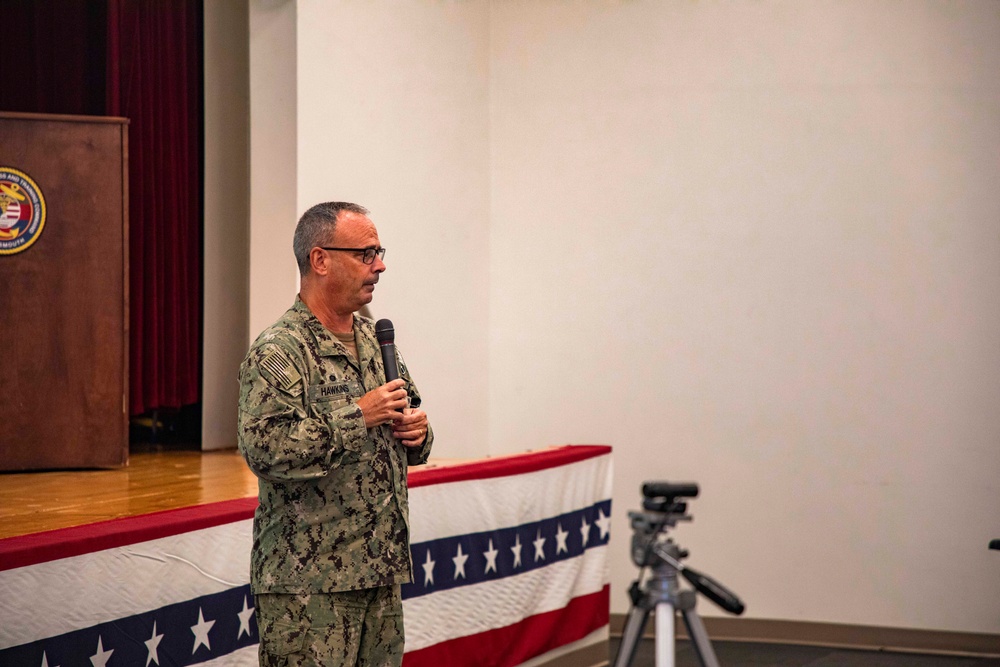 Naval Medical Forces Atlantic Hosts August Monthly Joint All Hands Call