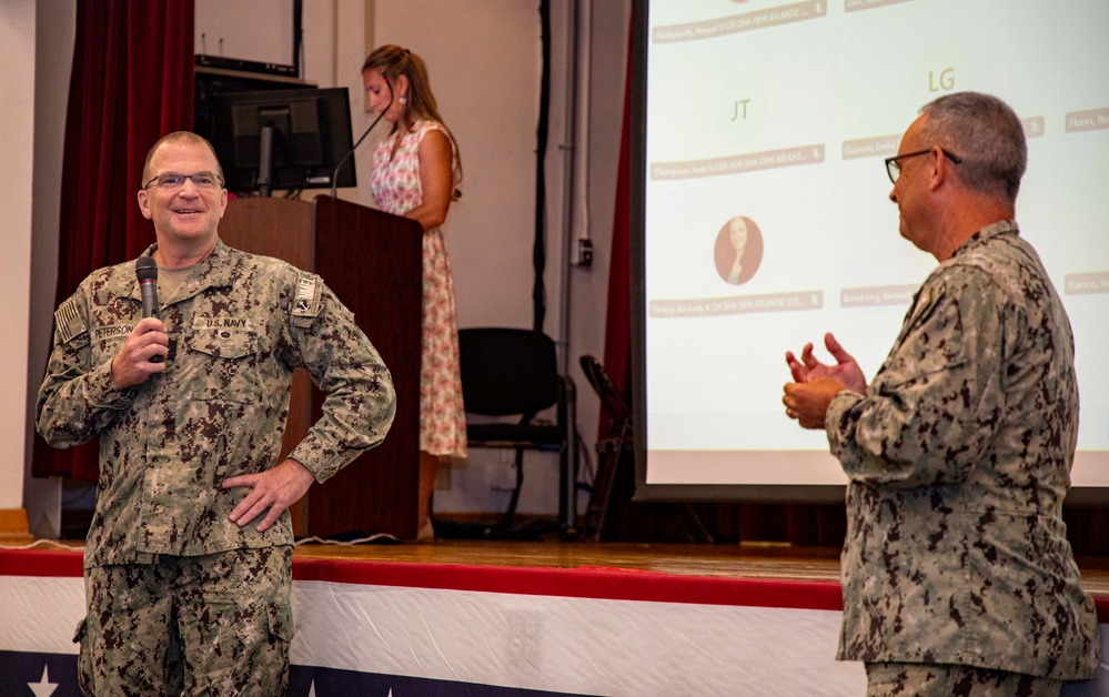 Naval Medical Forces Atlantic Hosts August Monthly Joint All Hands Call