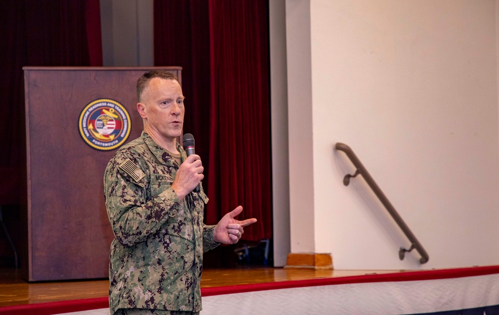 Naval Medical Forces Atlantic Hosts August Monthly Joint All Hands Call