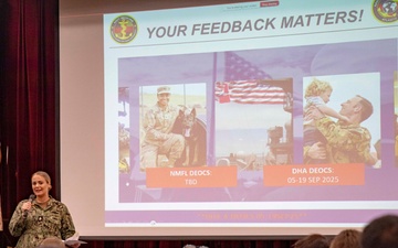 Naval Medical Forces Atlantic Hosts August Monthly Joint All Hands Call