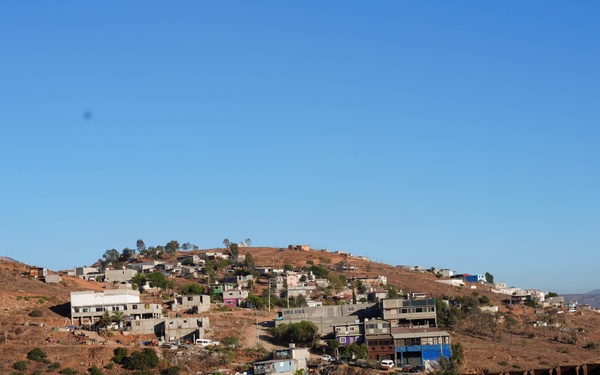 CBP Commissioner Rodney S. Scott tours the U.S. – Mexico border wall near San Diego