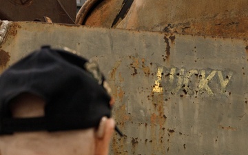WWII Marine Corps Veteran reunited with Sherman tank
