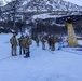 U.S. Marine Engineers conduct hike during Cold Weather Training in Argentina