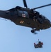 Maryland Army National Guardsmen engage with police K-9s during flight familiarization
