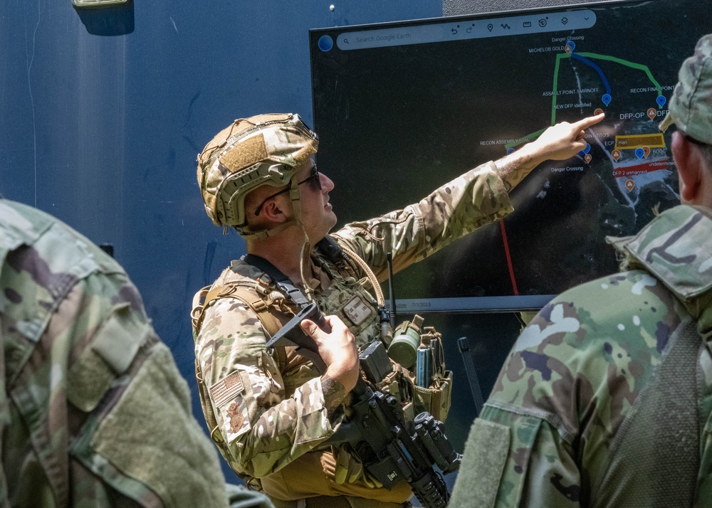 134th SFS trains tactical skills in Catoosa