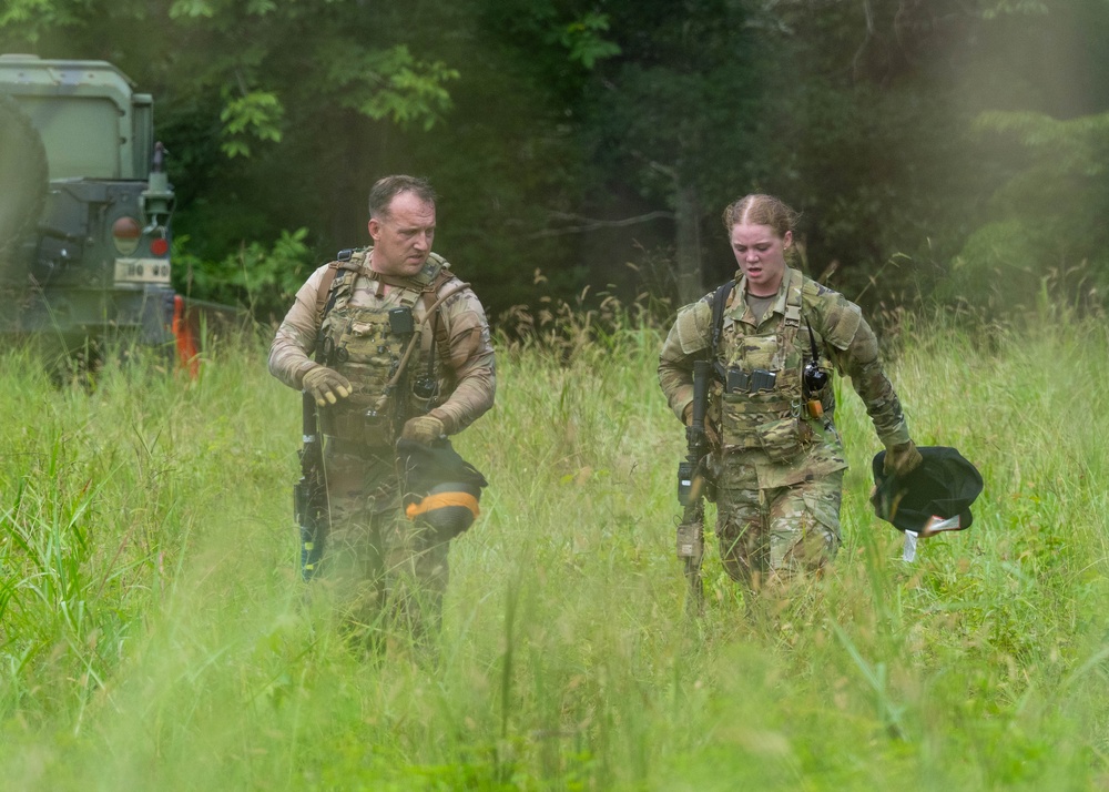 134th SFS trains tactical skills in Catoosa