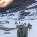 U.S. Marine Engineers conduct hike during Cold Weather Training in Argentina
