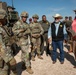 New Mexico Senators visit JTF-SB Soldiers at the southern border