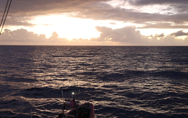 Coast Guard Cutter Forward small boat crews conduct at-sea training