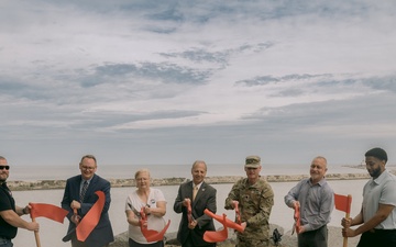 Corps of Engineers and City of Oswego Celebrate Significant Breakwater Repairs