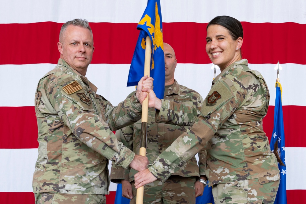 302d Maintenance Squadron holds Change of Command ceremony