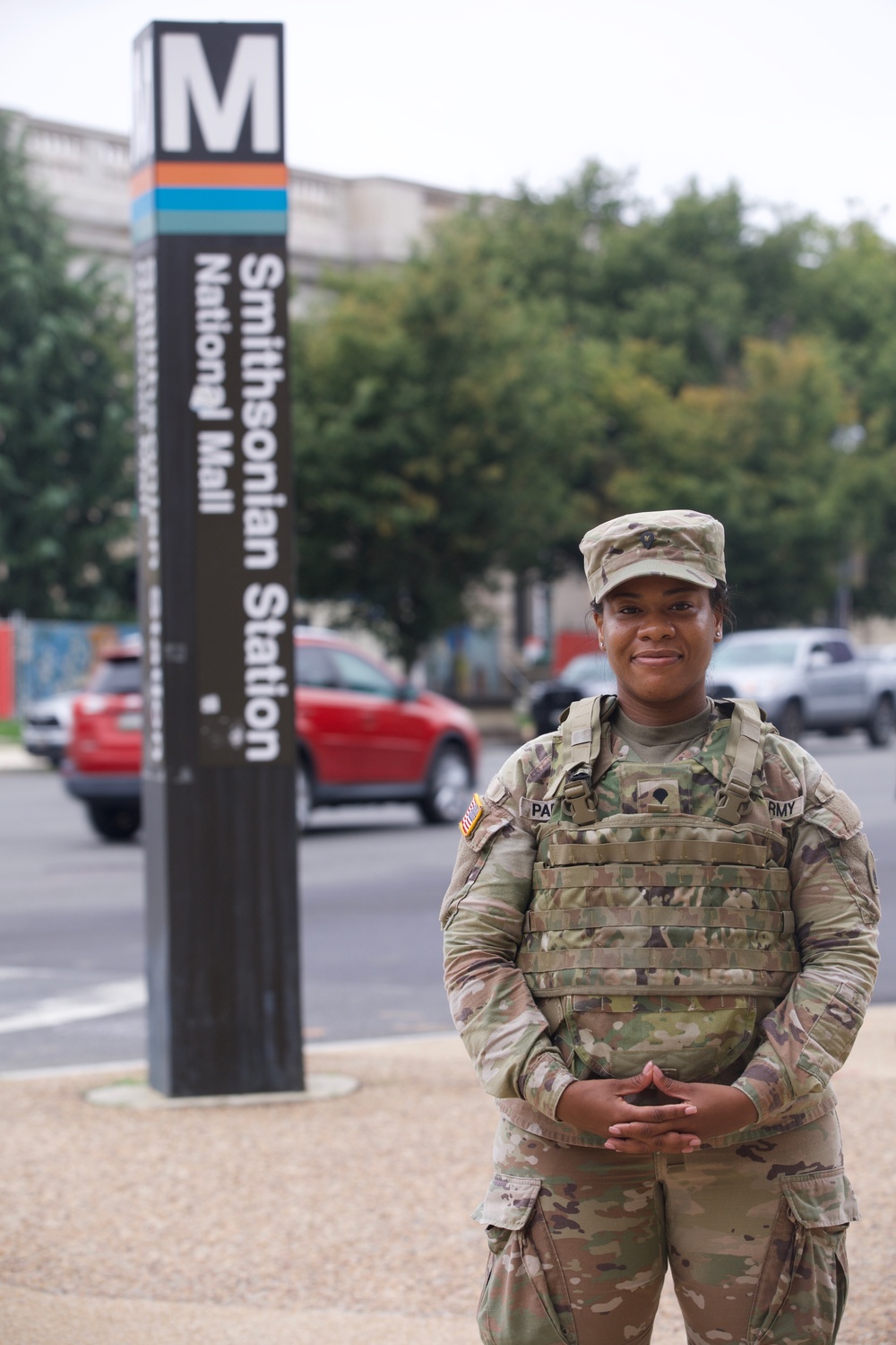 D.C. Guard stop help prevent assault at Metro Station