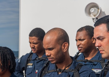 Ronald Reagan CPO Selectees Practice Drill