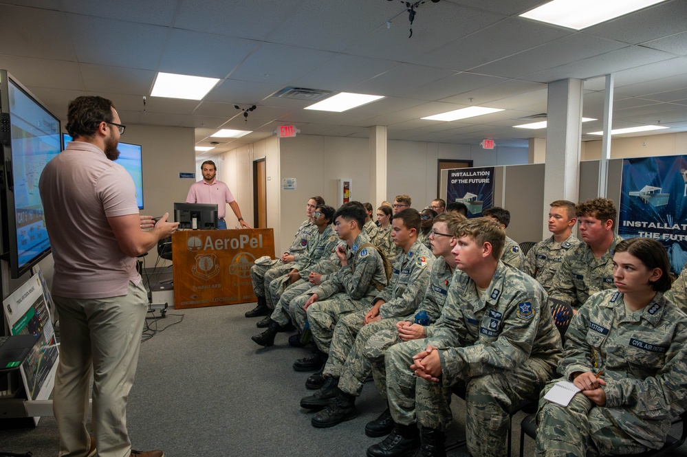 Civil Air Patrol cadets visit Tyndall Air Force Base