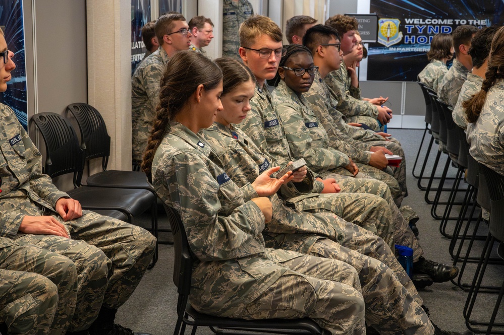 Civil Air Patrol cadets visit Tyndall Air Force Base