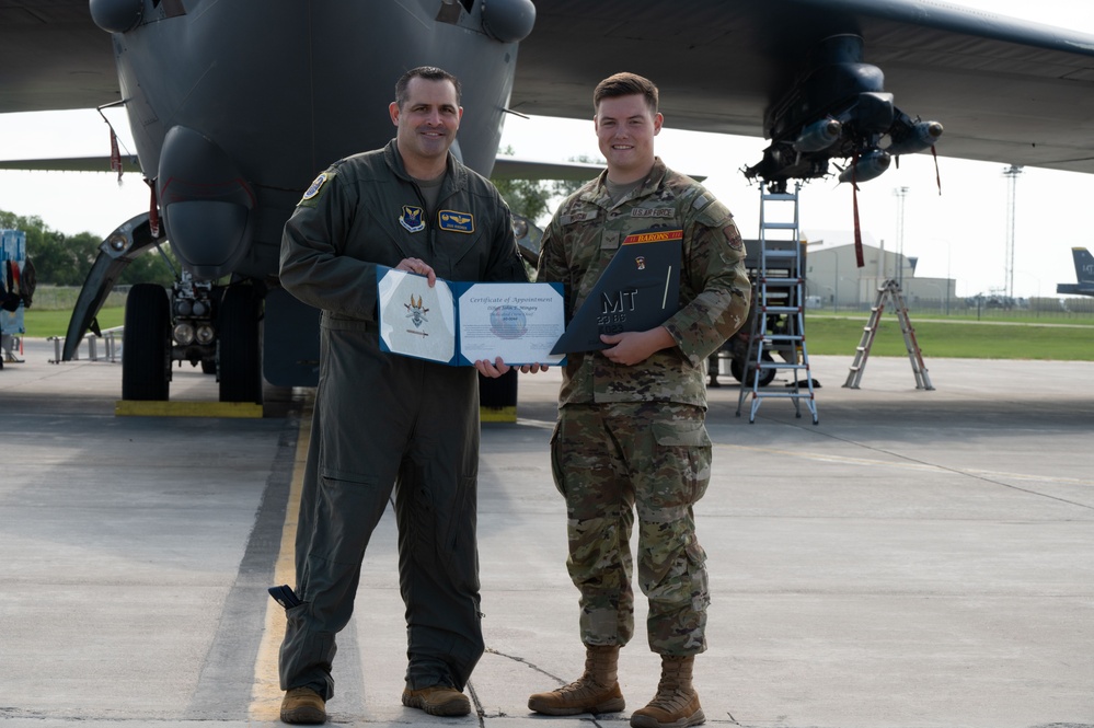 Airmen honored in dedicated crew chief ceremony
