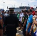 Iowa National Guard Honor Guard presents colors at Iowa Corn 350