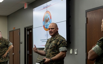11th MEU, PHIBRON 1 and I MEF leadership gather for pre-composite conference