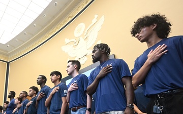 Air and Space Force National Signing Day Ceremony