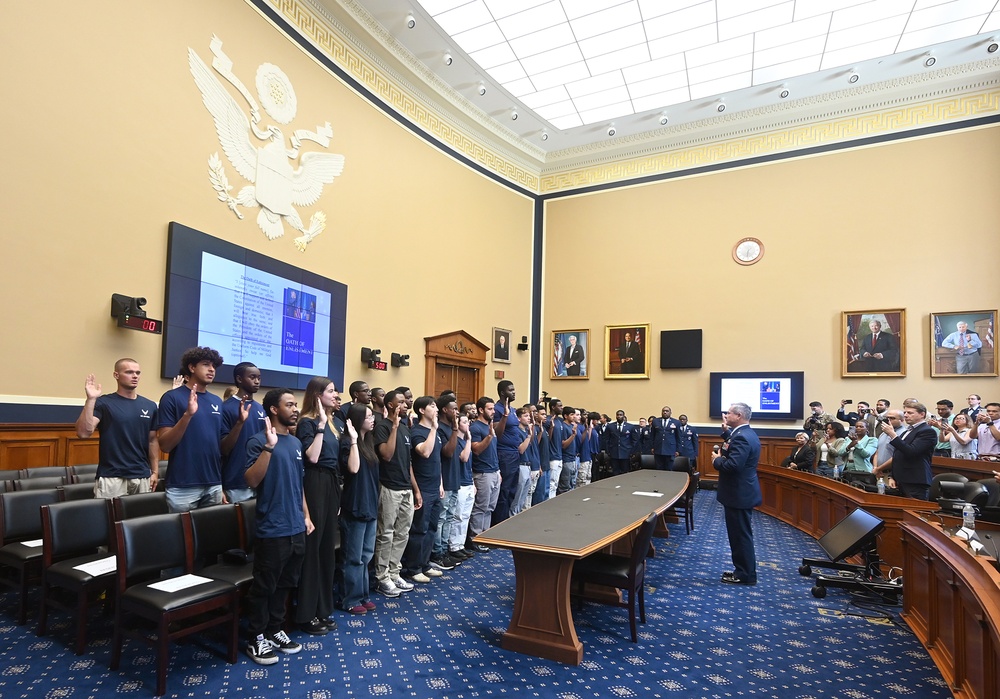 Air and Space Force National Signing Day Ceremony