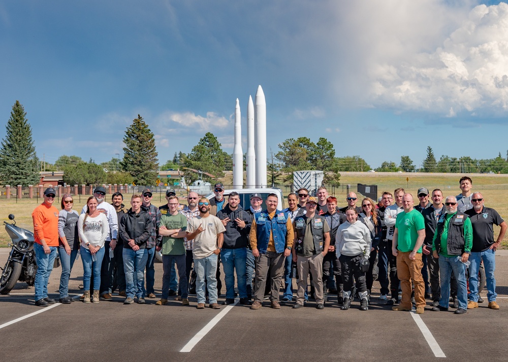 90th Missile Wing Safety Office Hosts Motorcycle Mentorship Ride