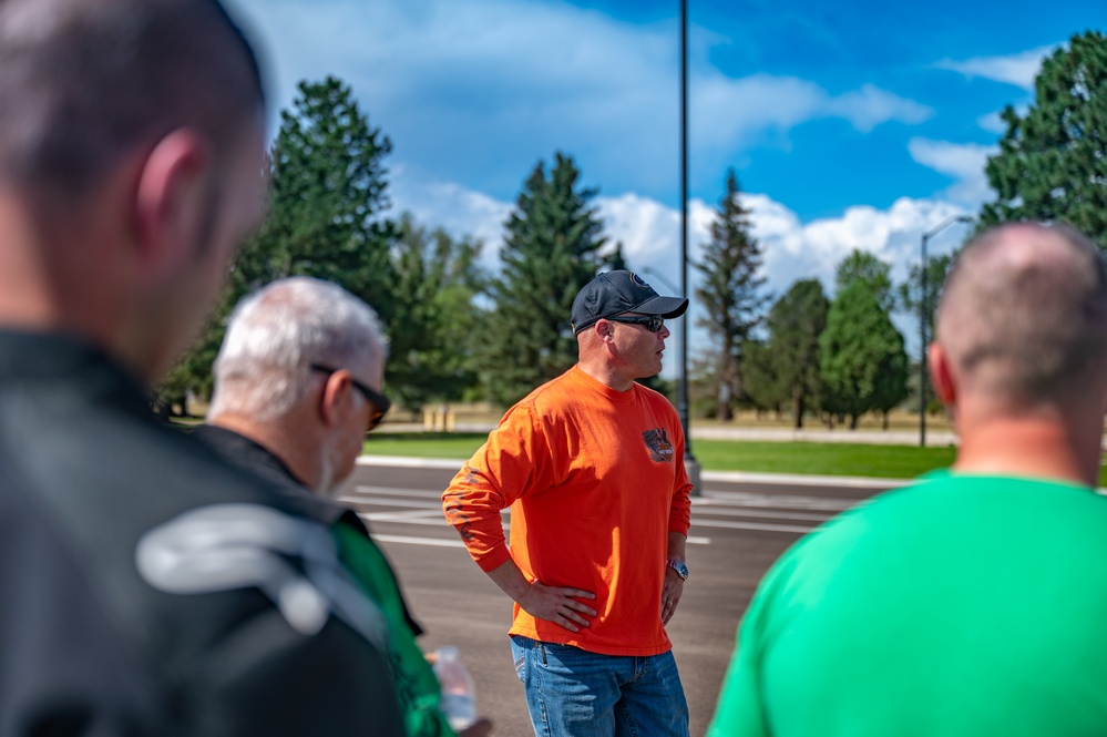 90th Missile Wing Safety Office Hosts Motorcycle Mentorship Ride