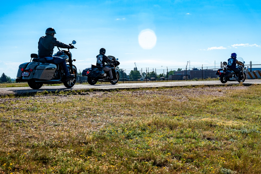 90th Missile Wing Safety Office Hosts Motorcycle Mentorship Ride