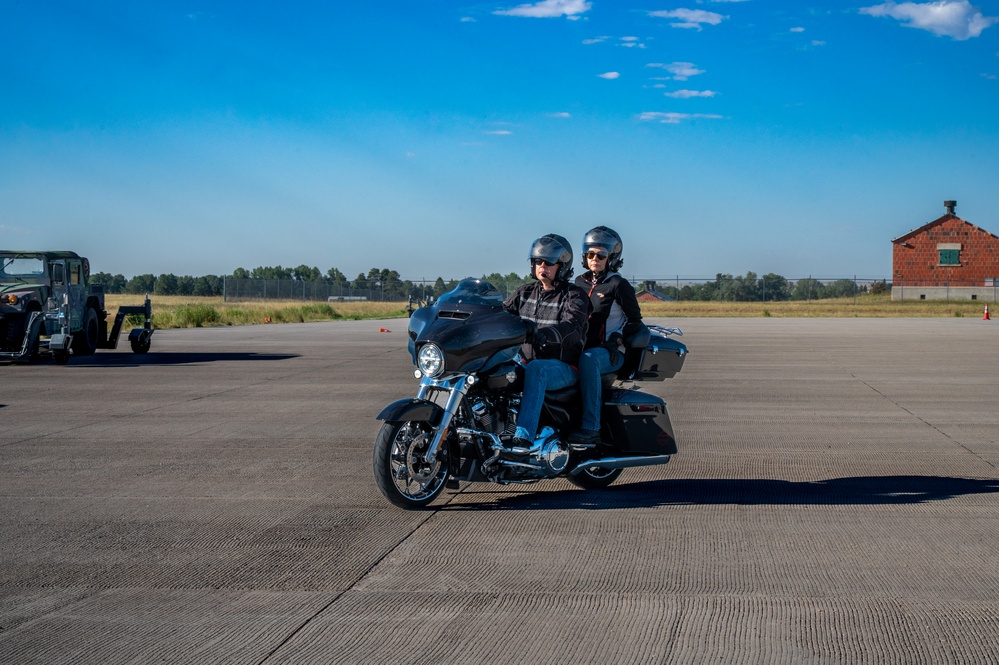 90th Missile Wing Safety Office Hosts Motorcycle Mentorship Ride