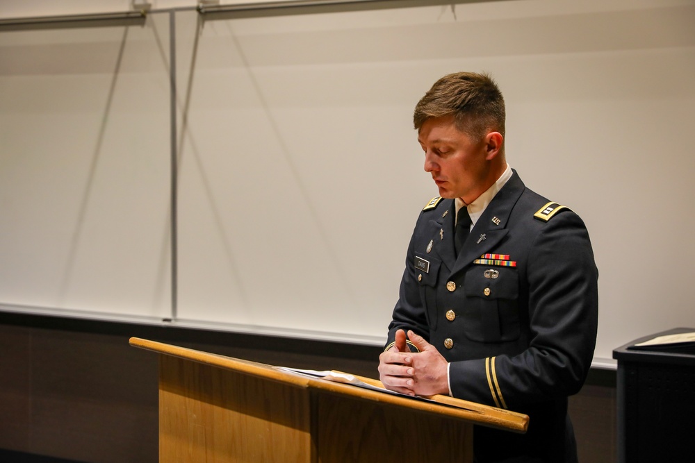 175th RTI Holds OCS and WOCS Graduation Ceremony at Camp Ripley