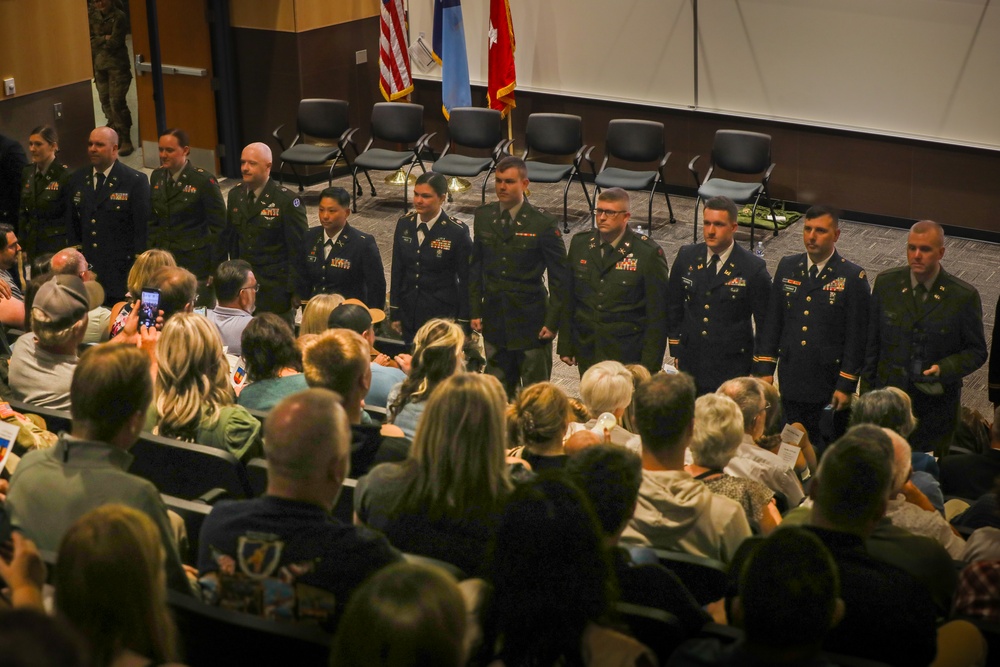 175th RTI Holds OCS and WOCS Graduation Ceremony at Camp Ripley
