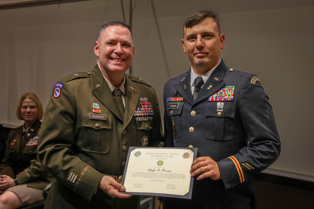 175th RTI Holds OCS and WOCS Graduation Ceremony at Camp Ripley
