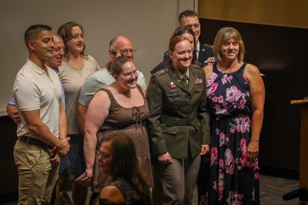 175th RTI Holds OCS and WOCS Graduation Ceremony at Camp Ripley