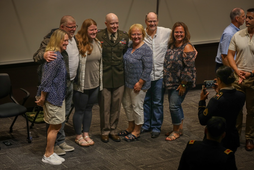 175th RTI Holds OCS and WOCS Graduation Ceremony at Camp Ripley