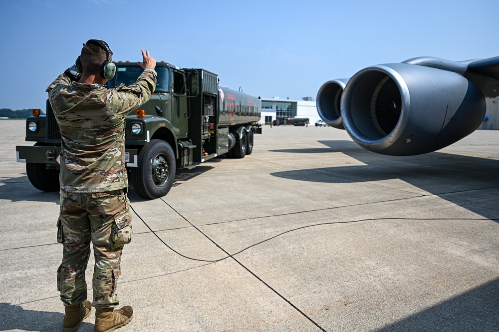 Air Force Research Laboratory Partnership Boosts Hot Pit Refueling Training via VR during Northen Strike 25-2