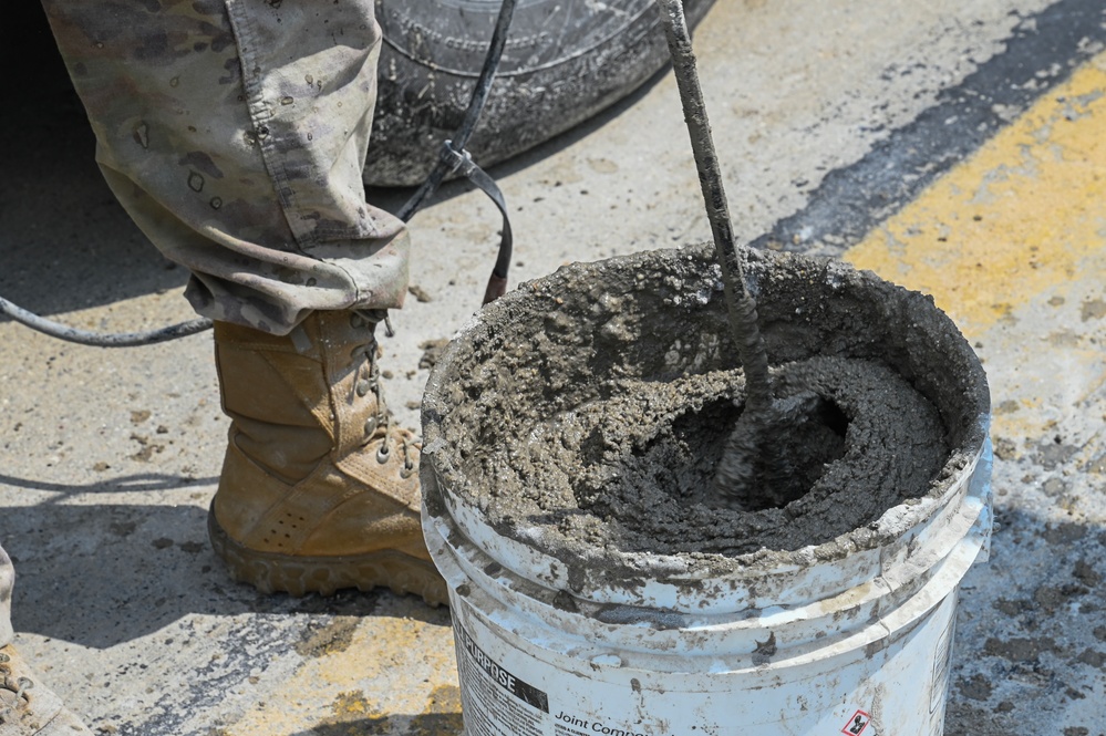 22nd Air Task Force leadership visits Airmen forward deployed to Alpina Combat Readiness Training Center during Exercise Northern Strike 25-2