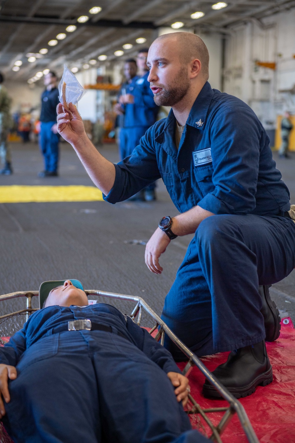 USS Theodore Roosevelt Mass Casualty Drill