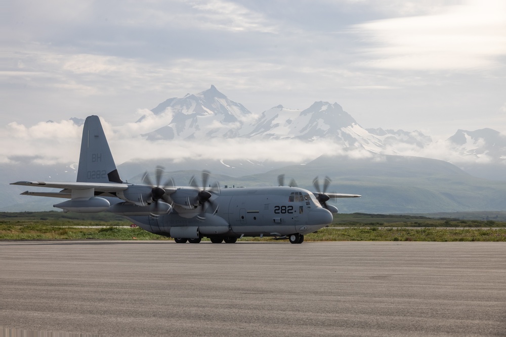 HIMARS arrive at Cold Bay, Alaska during AE25