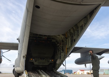 HIMARS arrive at Cold Bay, Alaska during AE25