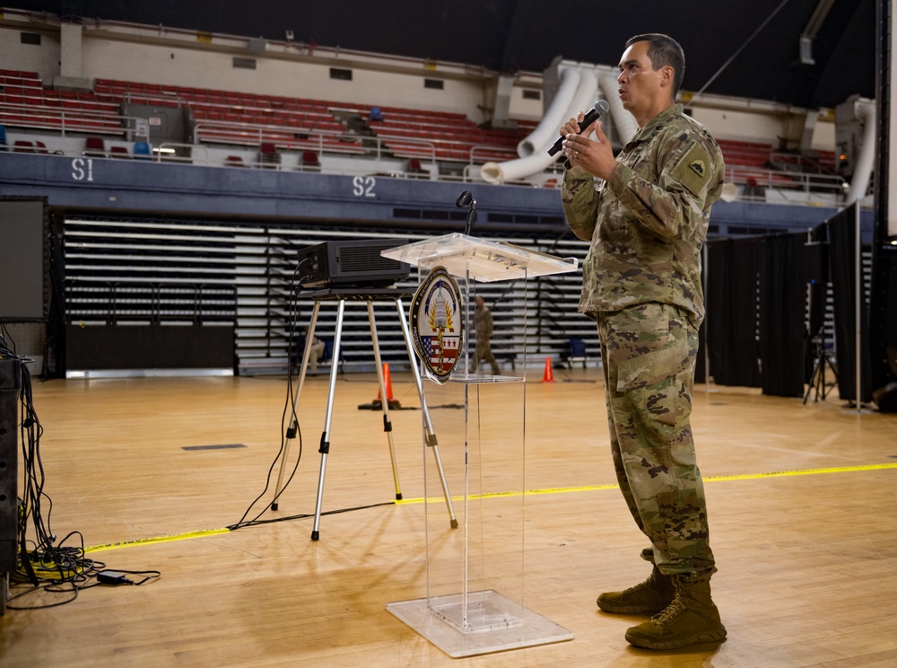 West Virginia, South Carolina National Guard arrives in Washington, D.C.
