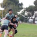 All Marine Rugby Team scrimmages with local team