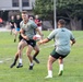 All Marine Rugby Team scrimmages with local team