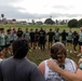 All Marine Rugby Team scrimmages with local team