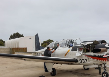 T-34C incentive flight recognizes Marine for exceptional performance