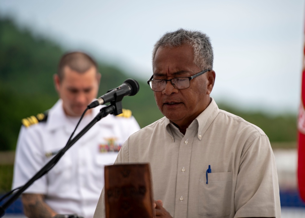 Pacific Partnership 2025 hosts National Partners at Opening Ceremony in Chuuk, Federated States of Micronesia August 18, 2025