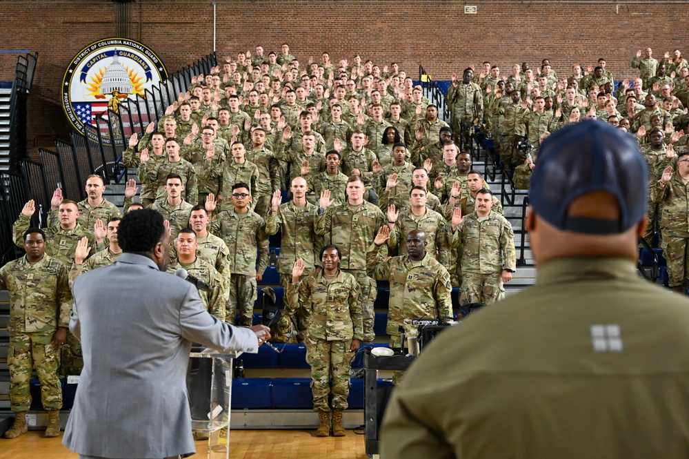 Mississippi National Guard arrives in Washington