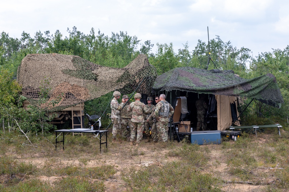 OHARNG 1-174th Air Defense Artillery Regiment participates in Exercise Northern Strike 25-2