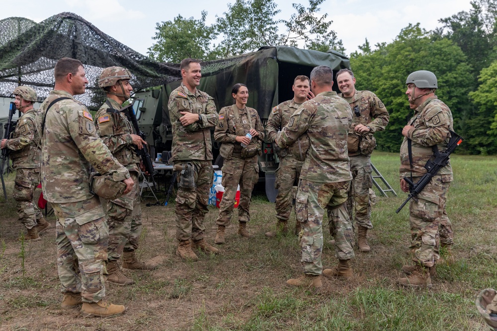 OHARNG 1-174th Air Defense Artillery Regiment participates in Exercise Northern Strike 25-2